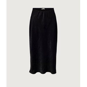 Black slip midi skirt | NWT | oak + fort